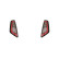 Rear light set