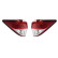 Rear light set