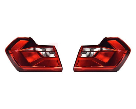 Rear light set