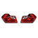 Rear light set