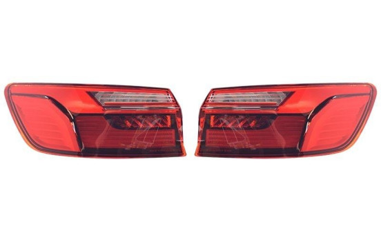 Rear light set