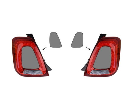 Rear light set