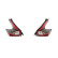 Rear light set