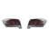 Rear light set