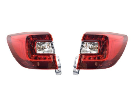 Rear light set