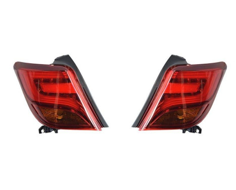 Rear light set
