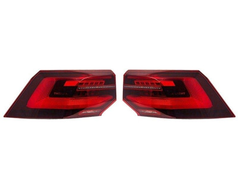 Rear light set