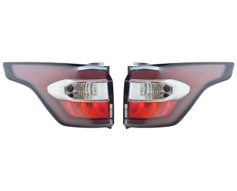 Rear light set