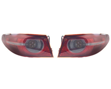 Rear light set
