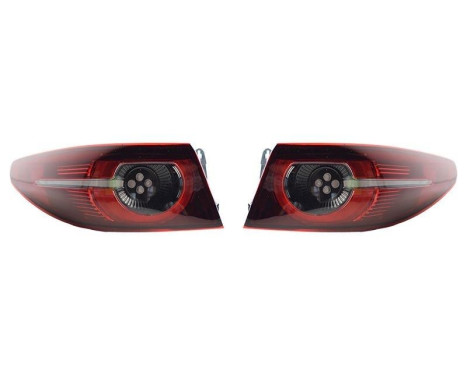 Rear light set