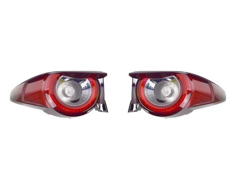 Rear light set