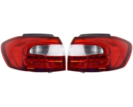 Rear light set