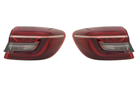 Rear light set