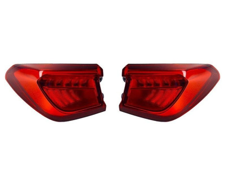 Rear light set