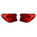 Rear light set