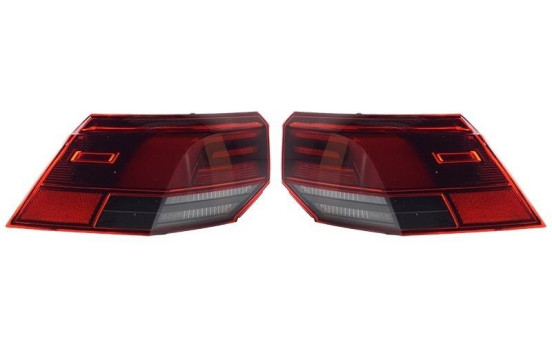 Rear light set