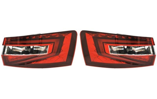 Rear light set
