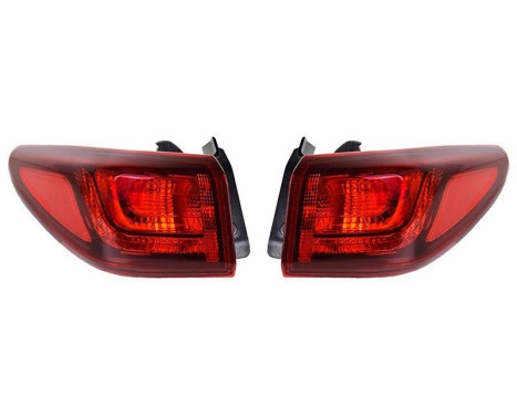 Rear light set