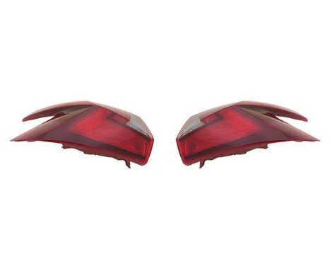 Rear light set
