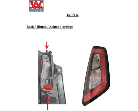 Rear light set, Image 5