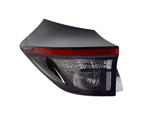 Rear light set
