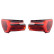 Rear light set