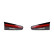 Rear light set