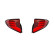 Rear light set