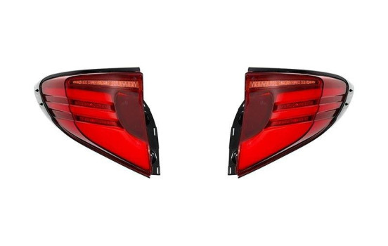Rear light set