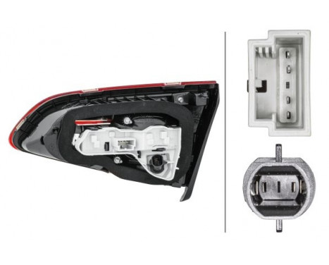 Rear light VW Golf VII (5G1/BE1) 13- libi 2TZ 011 978-111 Hella, Image 2