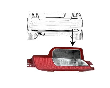 Reverse Light 1614930 Van Wezel
