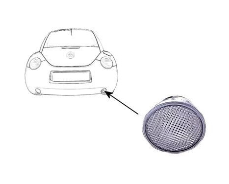 Reversing light on the right 5803940 Van Wezel, Image 2