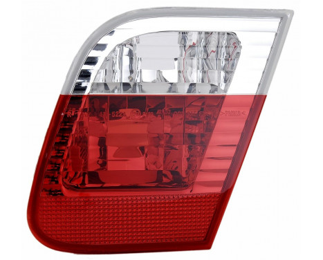 Set Inner Tail Lights (valve) suitable for BMW 3-Serie E46 Sedan 1998-2005 - White / Red DL BMR29B AutoStyle