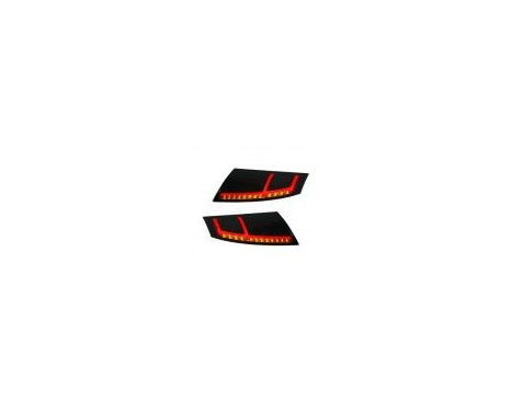 Set LED Tail Lights Audi TT 2006-2013 Black / Smoke Incl. Dynamic indicators DL AUR49LJS AutoStyle, Image 5