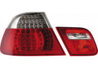 Set LED Tail Lights BMW 3-Series E46 Convertible 1999-2005 - Red / Clear DL BMR43 AutoStyle