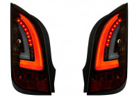 Set LED Tail Lights Seat Mii 2011- - Black / Smoke / Gold DL SER21SG AutoStyle