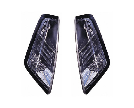 Set LED Taillights suitable for Fiat Grande Punto 2005- - Black DL FIR07LJ AutoStyle