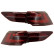 Set LED Taillights suitable for Volkswagen Golf VIII 2020- excl. Variant - Red/Smoke - incl. Dyn DL VWR26LRSD AutoStyle