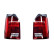 Set LED Taillights suitable for Volkswagen Transporter T6 2015-2020 (with tailgate) - Red/Smoke DL VWR28LRSD AutoStyle