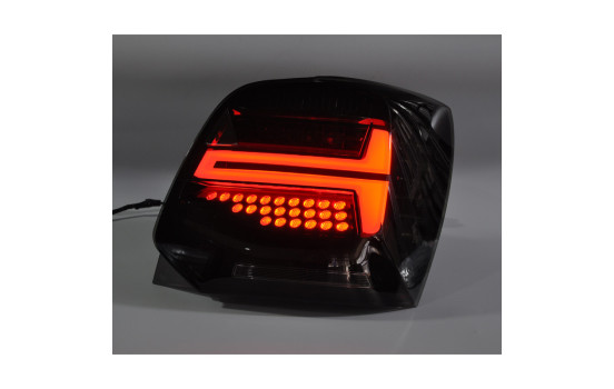 Set of LED Rear Lights suitable for Volkswagen Polo 6R/6C 2009-2017 - Black - incl. Dynamic Running L DL VWR27LJD AutoStyle, Image 3