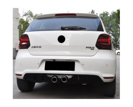 Set of LED Rear Lights suitable for Volkswagen Polo 6R/6C 2009-2017 - Red/Smoke Gray - incl. Dynamic DL VWR27LRSD AutoStyle, Image 3