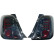 Set of LED taillights suitable for Fiat 500 2007- - Smoke DL FIR08LJ AutoStyle