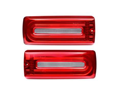 Set of LED Taillights suitable for Mercedes G-Class W463 G500/G550/G55/G63 AMG 1999-2018 - Red/Light DL MER01LC AutoStyle