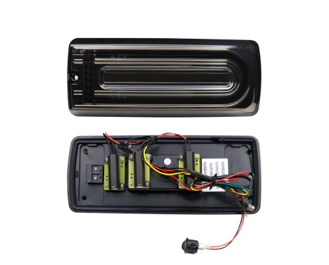 Set of LED Taillights suitable for Mercedes G-Class W463 G500/G550/G55/G63 AMG 1999-2018 - Smoke Gray DL MER01LS AutoStyle, Image 4