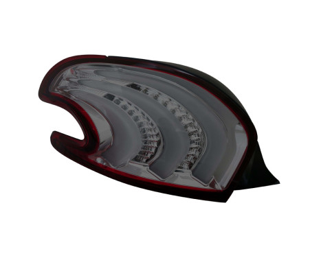 Set of LED taillights suitable for Peugeot 208 2012-2015 excl. CC/SW - Red/Smoke DL PER52LRS AutoStyle