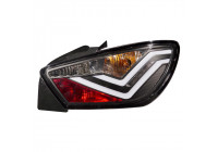 Set of LED taillights suitable for Seat Ibiza 6J SC 3-door 2008- - Black DL SER22LJ AutoStyle