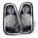 Set of taillights 1205095 Diederichs