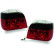 Set of taillights 1213794 Diederichs