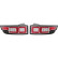 Set of taillights 7340495 Diederichs