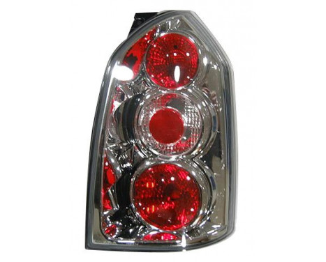Set of taillights suitable for Hyundai Tucson 2004-2010 - Chrome DL HYR05 AutoStyle